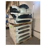 TAMKO Lot of 21+ Bundles of- CoolRidge 14 in. x 4 ft. Black Polypropylene Sectional Ridge Vent with Internal Filter- Retail Value of $2,793+