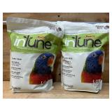 INTUNE bird feed for Lorikeets and other nectar eating birds lot of 2