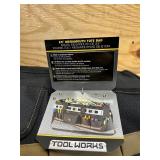 CLC 11 in. W X 12 in. H Polyester Tool Bag 32 pocket Black/Tan 1 pc