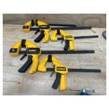 Various clamps and related