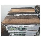 TAMKO Pallet of 42 Bundles of- 12-1/4 x 12 Hip and Ridge Rustic Cedar Hip and Ridge Cap Roofing Shingles (33.3 lin. ft. Per Bundle) Retail Value of $2,519