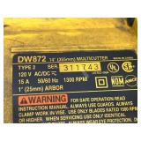 Dewalt 14  Multi-Cutter