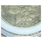 1897 S Morgan Dollar