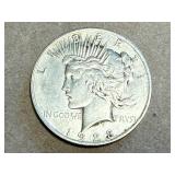 1923 Peace Dollar