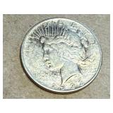 1923 D Peace Dollar