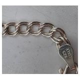 Sterling Silver Chain Bracelet- 7"