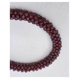 Garnet Bead Bracelet - Approx 138.5 Carat Total Weight
