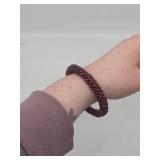 Garnet Bead Bracelet - Approx 138.5 Carat Total Weight