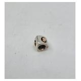 Pandora Sterling Silver & 14K Gold Heart Two-Tone Charm