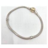 Pandora Moments 14K Gold & Sterling Silver Snake Chain Bracelet
