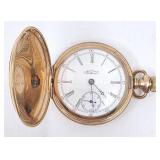 Vintage 14K Gold Waltham Hunter Case Pocket Watch - 135.16g