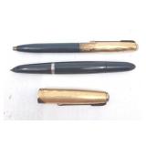 Vintage 14K Parker S7 Aerometric Fountain Pen & Pencil Set