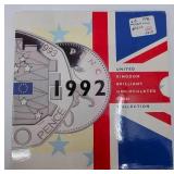 1992 United Kingdom Brilliant Uncirculated Coin Collection