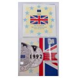 1992 United Kingdom Brilliant Uncirculated Coin Collection