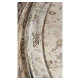 Beautiful Spanish Sterling Silver Bowl - 630.51g