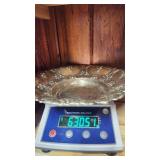 Beautiful Spanish Sterling Silver Bowl - 630.51g