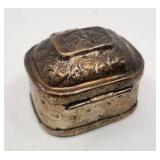 Very Cool Antique Silver Trinket Box - 78.86g