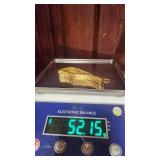Heavy Marked 14k Bracelet - 8.5" Long - 52.15g