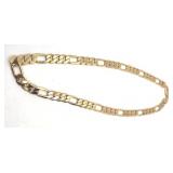 Heavy Marked 14k Figaro Link Chain - 21" - 61.00g