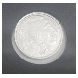 Brilliant Uncirculated .999 Fine Silver Buffalo Round