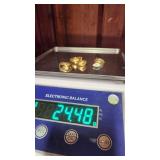 Retired Jewelry Makers Lot #3 - 4 Gold Ring Blanks - 1 Stamped 10K - 24.48g