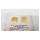 The U.S. Bicentennial Gold Set in 23k Gold