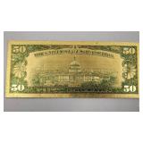 24K $50 Gold Certificate - 5.25 grams
