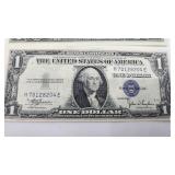 Lot of 4 Uncirculated $1 Silver Certificates - Very Collectible!