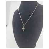 Sterling Silver Cross Necklace