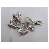 Sterling Silver Denmark Hermann Siersbol Brooch Pin