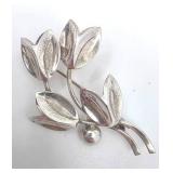 Sterling Silver Denmark Hermann Siersbol Brooch Pin