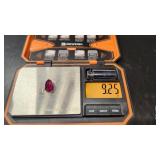 Beautiful 9.22 Carat Oval Ruby w/ COA