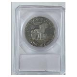 Very Rare 1973-S Eisenhower Silver Clad $1 - MS67