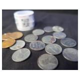 UNOPENED ROLL OF "FOREVER" STAMPS / WAR TIME CENTS