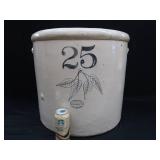 RARE ANTIQUE 25GAL. REDWING UNION CROCK