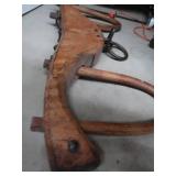 ANTIQUE DOUBLE OX YOKE