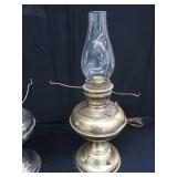 ANTIQUE BRASS / NICKLE  RAYO LAMPS
