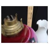 "GONE WITH THE WIND" STYLE PARLOR LAMP