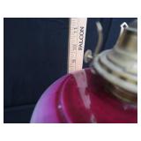 "GONE WITH THE WIND" STYLE PARLOR LAMP