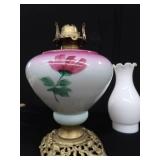 "GONE WITH THE WIND" STYLE PARLOR LAMP