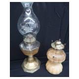 ANTIQUE OIL LAMPS