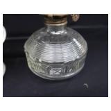 VINTAGE POTTERY / OIL LAMP