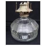 VINTAGE POTTERY / OIL LAMP