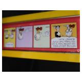 VINTAGE METAL PEANUTS LUNCHBOX / POGS