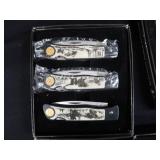 3 SETS OF RIDGE RUNNER KNIVES