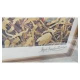 Les Kouba Signed Print "Back at the Barn"