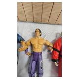 WWE Action Figures, Curt Engal, Booker T, Devon Dudley