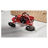 Vintage New Holland Grinder on Cart