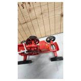 Vintage New Holland Grinder on Cart