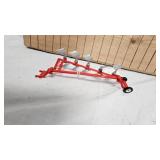 International 5 Bottom Plow Mounted